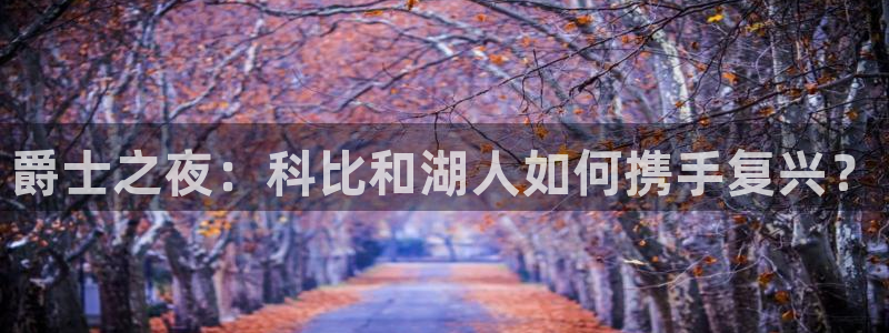 黑白直播体育：爵士之夜：科比和湖人如何携手复兴？